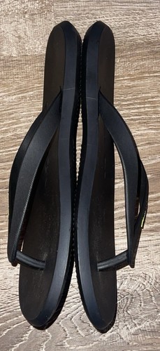 Rider R1 Hecho en Brasil Tanga Chanclas Sandalia Negra Grenene Para Hombres EE. UU. Talla 11 En muy buena condición - Imagen 4 de 5