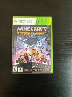 Minecraft Story Mode Xbox 360 Complete Adventure Telltale Games Disc Case Tested