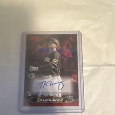 2024 topps stadium club taylor kohlwey rookie autograph red foil padres /50