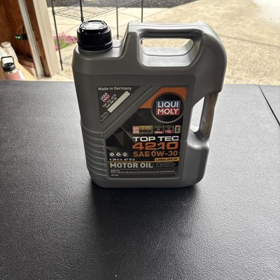 Liqui Moly Motor Oil Synthetic Gasoline and Diesel Top Tec 4210 SAE 0W-30 5Lt/5.