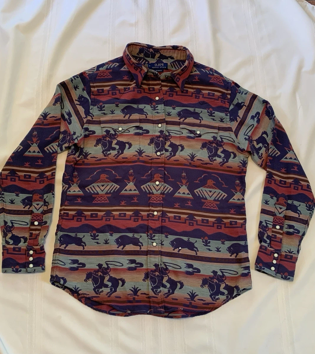 Polo Ralph Lauren Aztec Casual Button-Down Shirts for Men for sale Polo Ralph Lauren Aztec Casual Button-Down Shirts for Men for sale