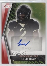 2022 SAGE High Series Auto Red Luiji Vilain #A-LV Auto 9b4