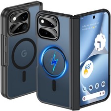Magnetic for Google Pixel 11 Pro Fold Case Fit for MagSafe, Black