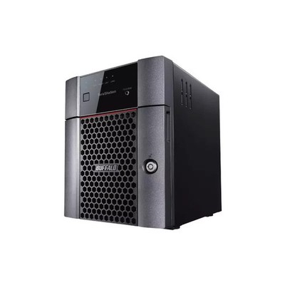 Buffalo TeraStation TS3410DN 4 Bay Desktop NAS - gebraucht OHNE HDD - getestet - NAS