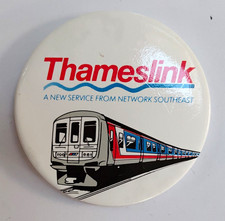 Vintage Network SouthEast “A New Service” Railwayana Button Badge Pin
