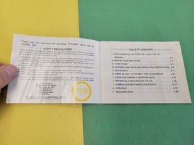 Manual de instrucciones Rygar SOLAMENTE - RYGAR - Nintendo NES - Tecmo 