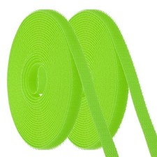 2pcs Carpet Marker Strips 0.4 Inch x 16.4 Ft, Floor Markers Nylon Strip, Green