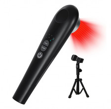 Cold Laser Red Light Therapy wand pet human 808 650 nm tripod NEW/Open Box
