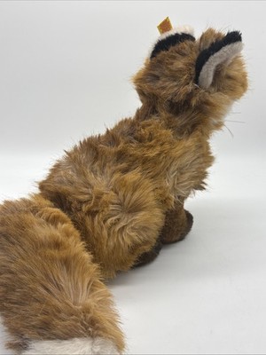 Vintage Steiff Foxy Fox Plush Button Ear With Tags - 2892-28 Rare