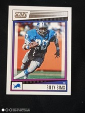 2022 Panini Score Billy Sims Lions #92