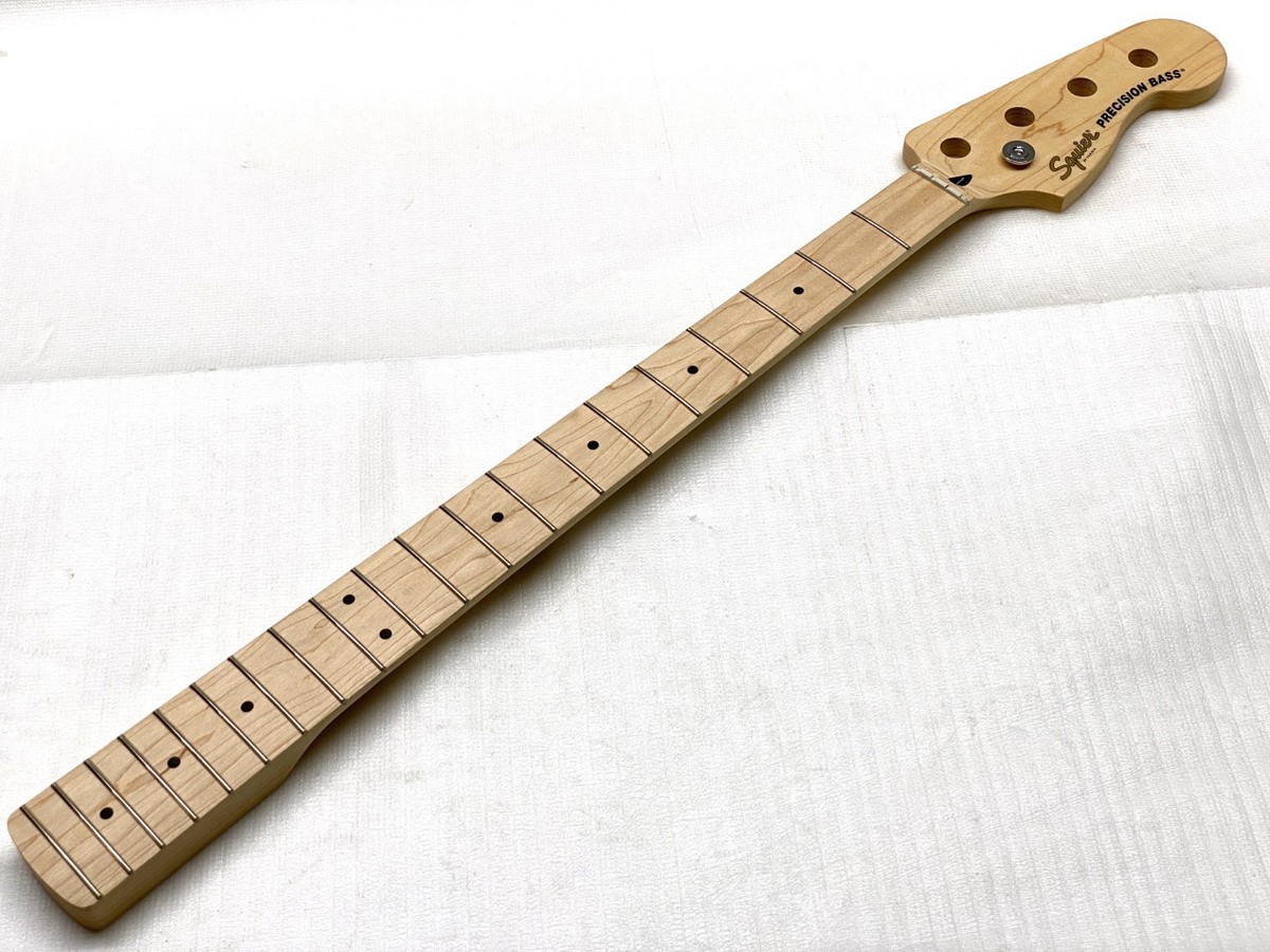 Squier P-Bass ネック Genuine Fender Squier Precision P BASS NECK Maple Electric