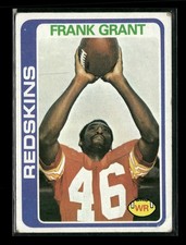 1978 Topps #91 Frank Grant Washington Redskins