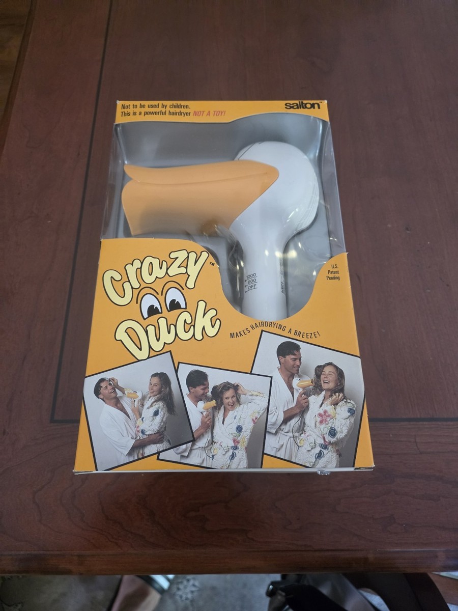 Vintage Retro Crazy Duck Salton HD5060 Hair Dryer for sale online