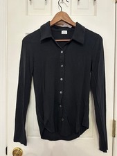 Aritzia Wilfred - Pose Longsleeve - Black - XS