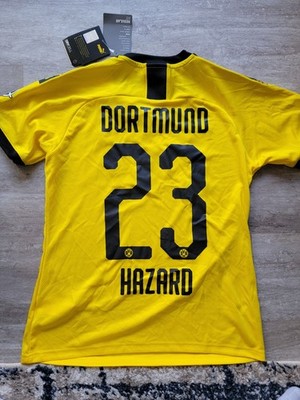 Borussia Dortmund 2019/20 Home Jersey Thorgan Hazard BVB Womens M