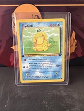 Psyduck 65/82 Team Rocket 1st Edition Common Pokémon TCG English 1999-2000 Card