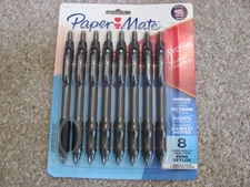 New Paper Mate Profile Ballpoint Pen 1mm Medium Point Black Ink 8 Pack (2095460)