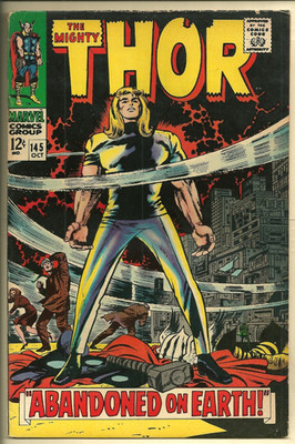 The Mighty Thor #145 F (1967) Ringmaster and Circus of Crime app.