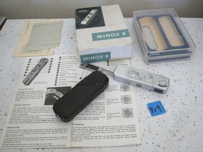 Working Minox B with original accessories  EXCELLET   Made in Germany  #919