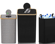 Hochwertiger Pfandflaschen Sammelbehälter inkl Tragetasche Plastikflaschen Küche