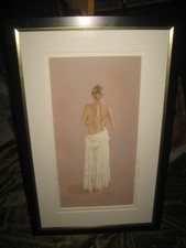 Framed Ltd. Ed.Signed Print 'Mystery' By Kay Boyce COA 18 1/2" x 29"