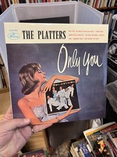 The Platters- Only You-10-inch Mercury Records 6337 169- French Import-EX Vinyl
