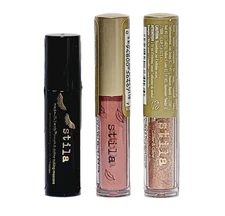 Stila Mini Set: Kitten Karma Eyeshadow+Muse Liquid Lipstick+Made U Lash Mascara