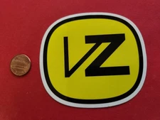 Von Zipper snowboard vintage promo sticker NEW old stock Flawless Condition