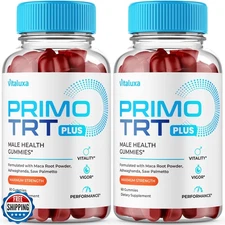 (2 Pack) Primo TRT Gummies, Primo TRT Advanced Performance Blend Supplement, 