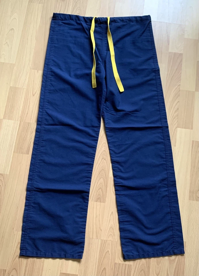 Pantalones Médicos Medline Comfort Ease Unisex XS Azul Marino Uniforme Médico Bolsillos Foto 4 de 4