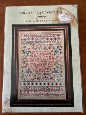 Needleworker s Cross Stitch Pattern Reproduction - Hands Across the Sea Sampler
