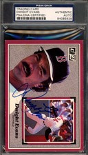 Dwight Evans PSA DNA Signed 1983 Donruss Action All Stars Autograph