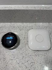 Google Nest Learning Thermostat 3rd Generation Smart Thermostat, Stainless Steel