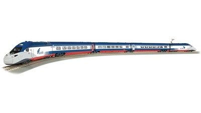 Bachmann HO Amtrak® Acela® II Train Set #01206 NEWEST AMTRAK TRAIN