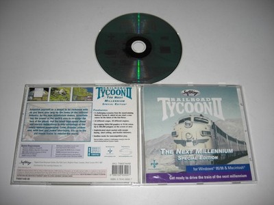 RAILROAD TYCOON 2 II SPECIAL EDITION Pc Cd Rom CD Jewel Cased - FAST POST