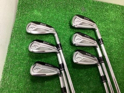 Callaway Epic Forged Star Eisensatz 6-9,Pw,Aw 6tlg Flex Stiff N.S.PRO ZELOS 7