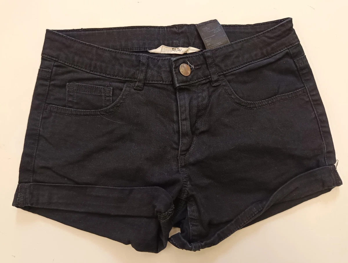 Short En Jean H&M Pour Fille - Taille 8-9 Ans - Bleu - Occasion Très Bon état