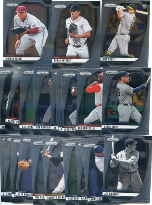 2025 Panini Prizm Baseball YOU PICK YOUR CARD for Base Set #1-300 Vets, RC