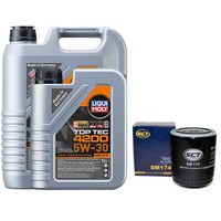 MotoröL Set 4200 5W-30 Liqui Moly 6 Liter + ÖLfilter FüR Audi A4 A6 A8 Skoda VW