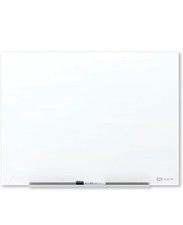 Quartet Magnetic Glass Dry Erase White Board, Anti-Glare, 4' x 3' Whiteboard