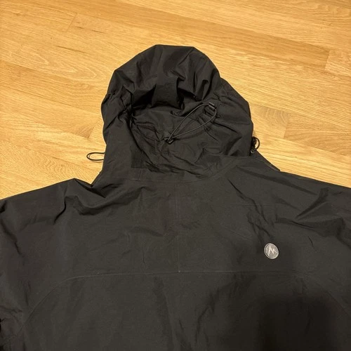 Marmot Minimalist Gore-Tex Rain Jacket Men’s Size  XXL- Black Hooded 2XL Used image 17