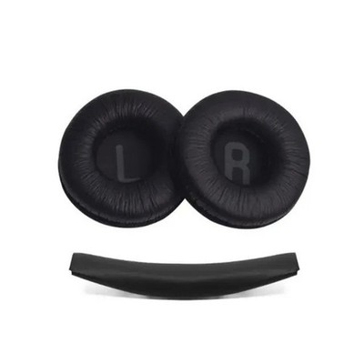 Ohrpolster Kissen Ersatz für JBL Tune 600 T450 T450BT T500BT Headphones Black