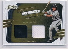 Cole Tucker 2021 Panini Absolute Tools of the Trade Dual Relic #TT2-CT