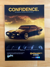 Pubblicità Stampa 2011 Pneumatici Continental 1970 Pontiac GTO Rockstar