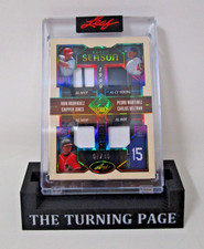 Pudge/Jones/Martinez/Beltran 2025 Seasons in the Sun Baseball Quad Relic /15