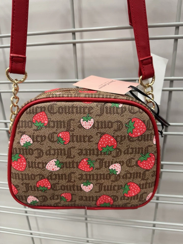 JUICY COUTURE КЛУБНИКА каштановый Chino классный красный свежесобранный фотоаппарат - Изображение 2 из 4