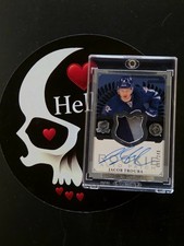 2013-14 Jacob Trouba The Cup /249 Rookie Patch Auto #181 Winnipeg Jets New York 