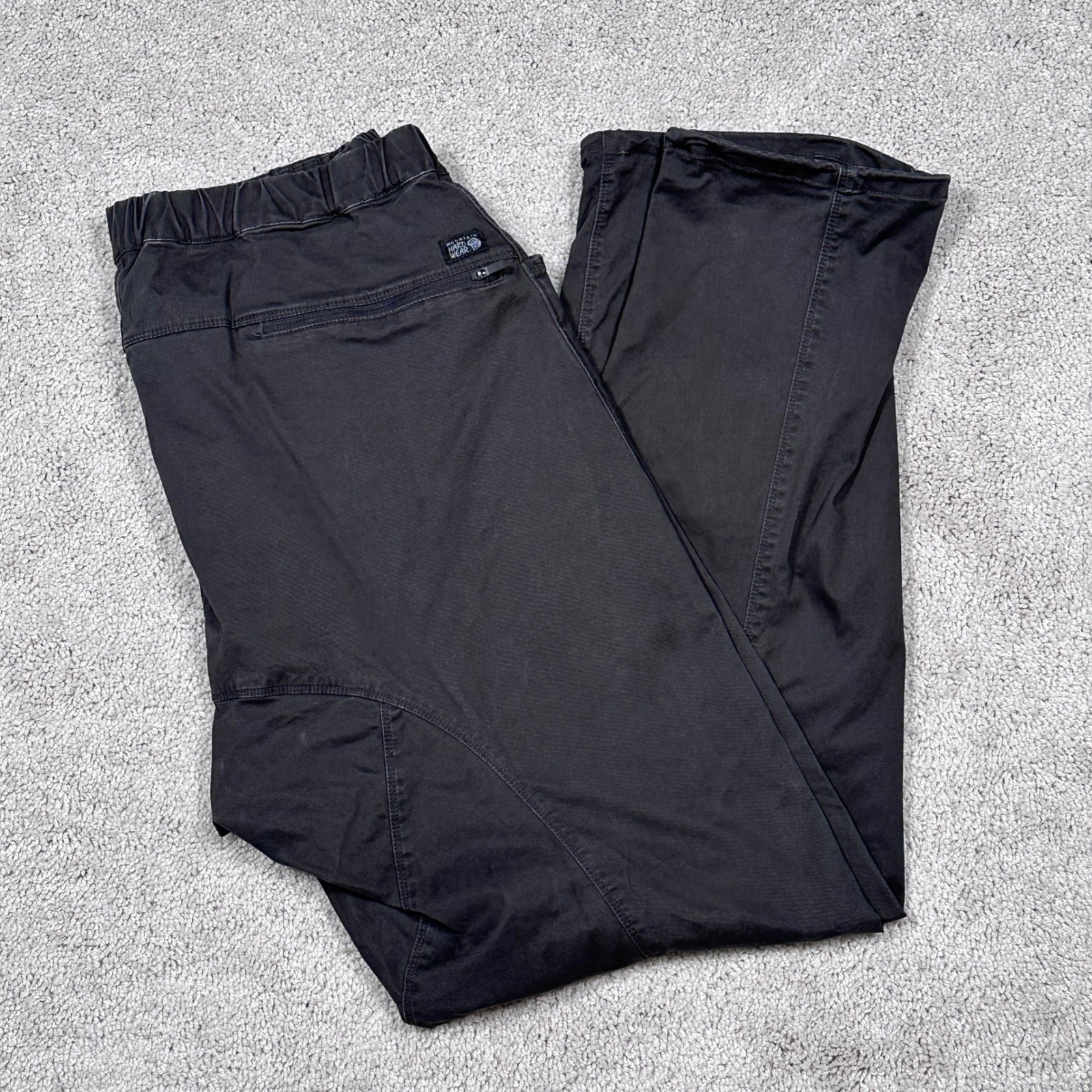 Mountain Hardwear Mens Cederberg Pull On Pants Gray Pockets Size XL