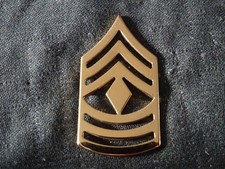 Original US Rangabzeichen 1 ST&Uuml;CK: Army First Sergeant Nato: OR-8 Spie&szlig;