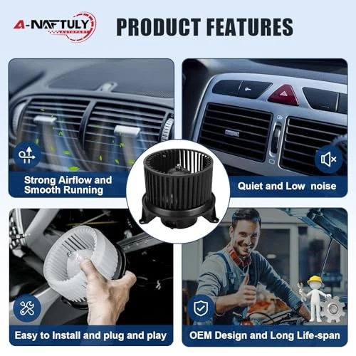 HVAC Blower Motor Fan for 2004-2015 Nissan Titan, Armada, QX56, Pathfinder - Imagem 2 de 4